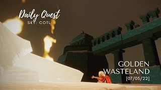 [07/05/22] Daily Quests | 🦐 Golden Wasteland 🦐 | Sky: COTL