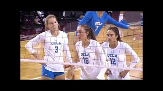 UCLA vs New Mexico State Volleyball 2017