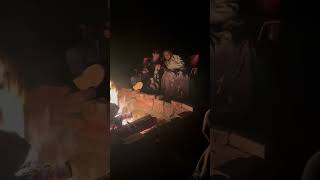 Family campfire