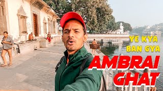 Ambrai Ghat ka BURA HAAL | Drone Shots | Udaipur Vlog