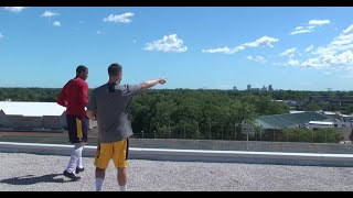 University of Toledo Quarterback Trick Shots