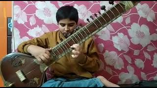 Bande mataram.song in sitar. 🇮🇳🇮🇳Happy independence day 🇮🇳🇮🇳