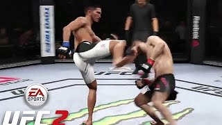 Ali Bagautinov -Vs- Sergio Pettis -[CRAZY FIGHT]- ☆EA Sport UFC 2☆