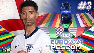 NAMATIN INGGRIS JUARA EURO 2024 DI PES 2017 EPS 3 - PES 2017 PC GAMEPLAY