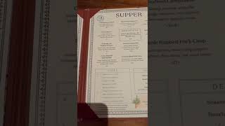 Ida Claire menu