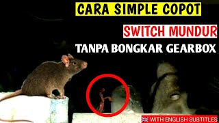 Cara Memperbaiki LAMPU MUNDUR || Mati Kedua²nya