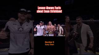 Lesser-Known Facts about Sean Strickland #shorts