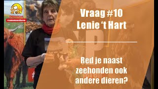 Vraag #10 Stichting DierenLot met Lenie 't Hart