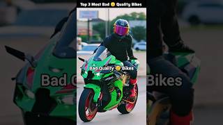 Top 3 सबसे बेकार Quality वाली Bikes 😱 #bike #shorts