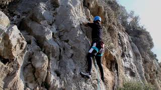 HÜNNAP  5c+, VI Tırmanıcı: Serhan Yıldız İzmir Kaynaklar Kaya Tırmanışı Rock Climbing Turkey