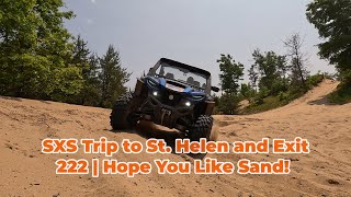 SXS Trip to St. Helen and Exit 222:  Hope You Like Sand!