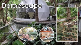 Domescape in Nasugbu, Batangas. Glamping with a pool of cold and fresh spring water.