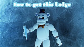 how to get this badge in:Fnaf Back To The Past RP😃