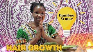 Drink Bamboo Water For Hair Growth | Bamboo Ice Tea