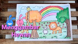 Menggambar Hewan | Tugas Pramuka