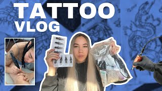 DEVENIR TATOUEUR : VLOG TATTOO, j’apprends et je m’entraîne à tatouer