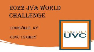 2022 JVA World Challenge Day 1 Game 2