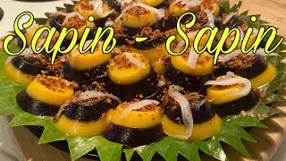 Sapin - Sapin / How To Cook Mini Sapin - Sapin / Pinoy Kakanin Recipe