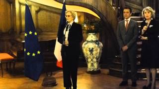 Sylvie Vartan Ambassade de France à Sofia avril 2014