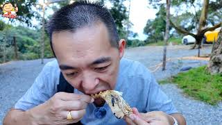 รับประทานอาหารเย็นในป่า สภาพแวดล้อมทางธรรมชาติ Durian Jungle Dinner in Johor Malaysia