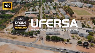 UFERSA Universidade Federal Rural do Semi-Árido  Mossoró vista aérea Drone 4k