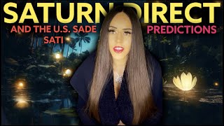 Saturn Direct (November 4) How It Will Affect The United States - Vedic Astrology Predictions