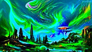 Deep Sleep Dreamscape Art Journey into Fantasy World - Created by AI (Sleep Music)