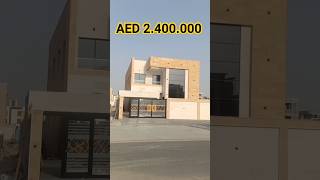 villa for sale in Ajman فلل للبيع في عجمان تملك حر جميع الجنسيات/افضل مكسب في الامارات فلل اراضي ه