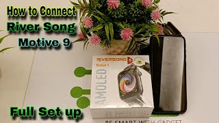 How to Connect Riversong Motive 9  Smart Watch Video 2024 || Future Tech Bangladesh || Tech Den