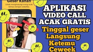 TINGGAL GESER LANGSUNG VIDEO CALL SAMA CEWEEK,JOSS... aplikas️ivideocall✔️