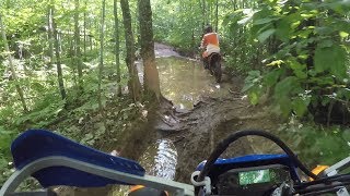 WR250R and KTM 200 Singletrack - Nemadji State Forest