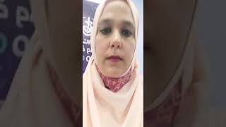 شهادة رئيسة جمعية  شُفيت من الإصابة بفيروس كورونا المستجد