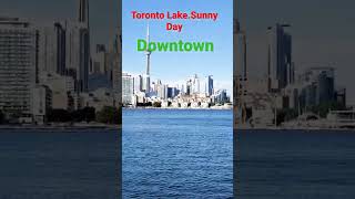 Toronto Lake.Sunny Day #toronto #ontario #visa2explore #mississauga #lake#Downtown#canada #casino