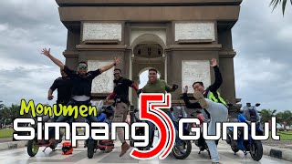 Simpang Lima Gumul ||Seperti berada di Paris ||Kediri Jawa Timur