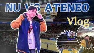 UAAP Vlog!! NU Vs Ateneo Men's Basketball