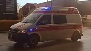 *TURNOUT* Estonian ambulance responding in Tartu / Tartu kiirabi vilkuritega