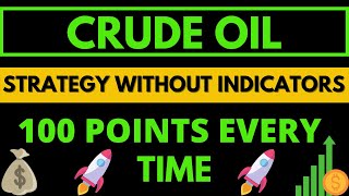 Crude Oil Strategy Without Indicators | Crude Oil Trading Technical Analysis