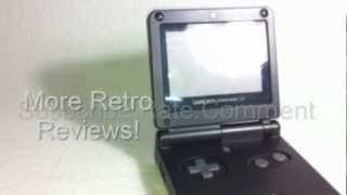 Retro Review: Nintendo GameBoy Advance SP