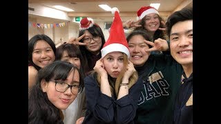 Dormitory life in Japan bloopers // Christmas cooking ^^