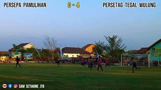 Persepa Pamulihan VS Persetag Tegal Wulung dengan Skor 0 - 4 Persaba Cup V Tahun 2023 Rengasbandung