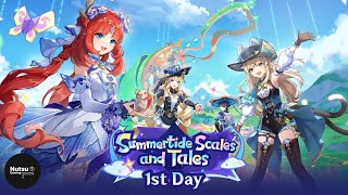 [Genshin Impact] Summertide Scales And Tales 1st Day