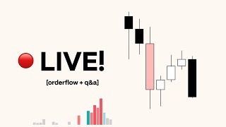 LIVE Bitcoin & Market Analysis | Orderflow & Q&A