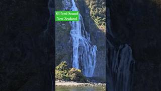 Milford Sound, NZ #travel #nature #waterfall #newzealand  #tourism #touristspot #south #foryou