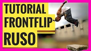 Cómo hacer FRONTFLIP CUBANO / RUSO | Tutorial de Parkour, Freerunning y Tricking