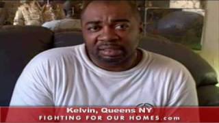 Kelvin fights foreclosure in Queens, NY