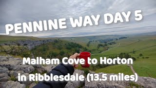 PENNINE WAY DAY 5: Malham Cove to Horton in Ribblesdale (13.5 miles)