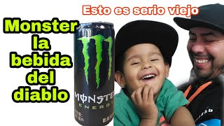 Monster la bebida del diablo.