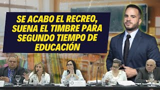 SE ACABO EL RECREO, SUENA EL TIMBRE PARA SEGUNDO TIEMPO DE EDUCACIÓN- CAMBIO DE MANDO