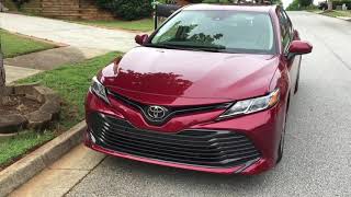 2019 Toyota Camry LE Start Up