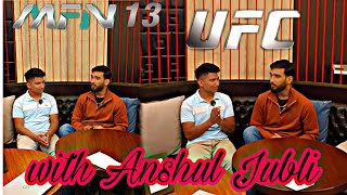 MFN 13   Anshul Jubli First Interview After Fight || mfn 13 Noida Indoor Stadium | uk 13 vlogger